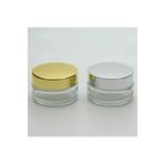 D&B YOL KREM KUTU 30 ML (2 ADET) BOŞ ŞEFFAF GRİ KAPAKLI CAM KAVANOZ