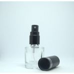 D&B Yol Parfüm Şişesi 7 Ml (5 Adet) (Tekrar Doldurulabilir) Siyah Metal Sprey Ve Kapak Boş