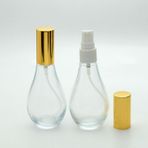 D&B Yol Parfüm Şişesi 70 Ml (6 Adet) (Tekrar Doldurulabilir) Boş Ampul Şişe Sarı Kapak Plastik Valf