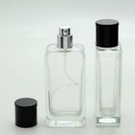 D&B Yol Parfüm Ve Kolonya Şişesi 50 Ml 10 Adet (Tekrar Doldurulabilir) Iphone Siyah Kapak Cam Şişe