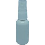 D&B Yol Parfüm Ve Kolonya Şişesi Beyaz 30 Ml 5 Adet (Tekrar Doldurulabilir) Şeffaf Kapak Boş Plastik