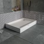 Dbbanyo Dikdörtgen Duş Teknesi Panelli 90*130*15 cm - 90 *130 * 15 cm