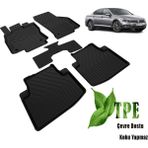 DBC Online Passat B8 B8.5 4d Havuzlu Paspas KOKUSUZ - Siyah