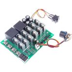 DC 10V-55V 60A 3000W Ekranlı PWM Motor Sürücü