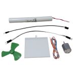 Dc 3.6V Pil Led Panel Motor Pervane Öğrenci Elektrik Devresi Hobi Deney Seti