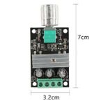 Dc 6v-28v 3a 80w Pwm Motor Hız Kontrol Ayarlanabilir Hız Regülatörü Devresi
