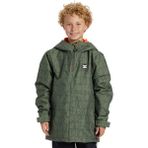 Dc Basis Print Youth Erkek Çocuk Yeşil Snowboard Ceketi - XL