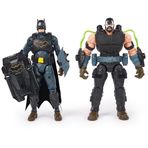 DC Comics, Batman Adventures savaş paketi, Bane ve Batman aksiyon figürleri seti, 14 zırh aksesuarı, 12 inç süper kahraman çocuk oyuncağı, erkek ve kız çocukları için