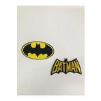 DC COMICS - BATMAN Ütü Ile Yapışan Dokuma Arma - Patch - Yama Batman 2 Li Set 2 (orjinal Lisanslı Ürün)