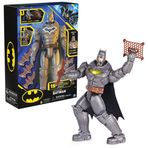 DC Comics, Battle Strike Batman 30,48 cm Aksiyon Figürü, 5 Aksesuar, 20+ Ses, 3 Yaş ve Üzeri Erkek ve Kız Çocuklar için Koleksiyon Oyuncakları