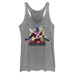 DC COMİCS Black Adam Smasher Pozu Gray Heather Kadın Atlet