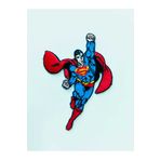 DC COMICS Ütü Ile Yapışan Dokuma Nakışlı Arma - Patch - Yama Superman Uçuyor (ORJİNAL LİSANSLI ÜRÜN)