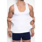 DC Erkek Korse Atlet - 2XL - Beyaz