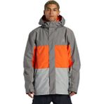 Dc Gri - Turuncu Erkek Kapüşon Yaka Uzun Kayak Montu ADYTJ03063_DEFY Jacket - XL