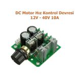 Dc Motor Hız Kontrol Devresi Dimmer 12v-40v 10a 400w Pwm Mosfet