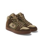 DC Shoes Manteca 4 Hi WR - Erkekler için yüksek kaliteli deri ayakkabı, Dk Choc Askeri, 46 EU