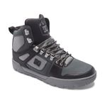 DC Shoes Pure Hi erkek bot ayakkabısı, Siyah Gri Siyah, 44.5 EU