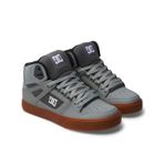 DC Shoes Pure Se erkek spor ayakkabısı, Gri Beyaz Gri, 41 EU