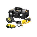 DCG412M2 Şarjlı Avuç Taşlama 18VOLT/4.0 Ah Li-Ion Çift Akü