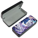 DCIDBEI Diamond Painting gözlük kılıfı erkek gözlüğü güneş gözlüğü düzenleyici güneş gözlüğü kutusu elmas boyama resimler gözlük kutusu sayılara göre boyama saklama çantası gözlük kurt