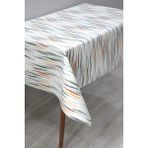 DD HOME Astarlı Silinebilir Pvc Muşamba Masa Örtüsü 210-A - Yeşil - 140 x 140 cm