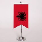 d&d Plus Arnavutluk Masa Bayrağı Desenli