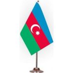 d&d Plus Azerbaycan Masa Bayrağı Direkli