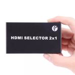 Dd174 4-1 Port Manuel 350Mhz Metal Vga Switch (1 Pc 4 Monitör)