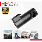 DDPAI Mini Pro 2K Araç İçi Kamera - 2K HD Çözünürlük - NightVIS 2.0 Gece Görüşü - Süper Kapasitör - Siyah