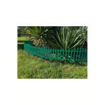Ddtrend 58-36 Cm Bahçe Çiti Dekoratif Esnek Plastik Çit Peyzaj Koruma Panel Çit 1 Adet Yeşil