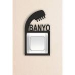 Ddtrend Dekoratif Banyo Duvar Priz Kenarı Süsü Ahşap Prizlik Sticker