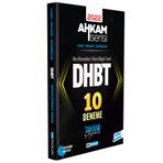 Ddy Yayınları - 2022 DHBT Tüm Adaylar İçin Tamamı Çözümlü 10 Deneme Ahkam Serisi