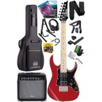 DE-150RD-35AMP Maple Klavye Hh Yüksek Kaliteli 35W Amfili Elektro Gitar Seti