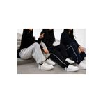 De Carte 3li Harajuku Streetwear Side Strip Kadın Bol Ayarlanabilir Geniş Paça Eşofman Altı