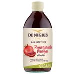 De Nigris Organik Nar Sirkesi 500 ml –%100 Organik, Soğuk Pres – Salatalar, Marinasyon, Soslar için Doğal Lezzet