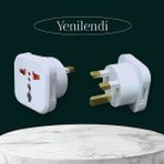 De-Pa Ingiliz Erkek Fişli Seyahat Adaptörü Ingiliz Amerika Arabistan Umre Fiş Çevirici Priz Dönüştürücü - ingiliz Erkek Fişli Seyahat Adaptörü Arabistan Umre Hac Fişi Çevirici Priz Dönüştürücü