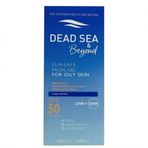 Dead Sea Beyond Sunsafe Yağlı Ciltler SPF50 50 ml Güneş Koruyucu Krem