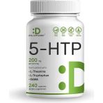 Deal Supplement 5-Htp Theanine Gaba 200MG Per Serving, 240 Capsules - Aromasız
