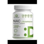 DEAL SUPPLEMENT N.A.C (N-Acetyl Cysteine) 1000mg Reduced Glutathione 240*Capsul.Usa Menşei.OZELSPORCUGIDALARIN'DAN.3942