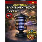 DEANB Ergonomik 3.6-4W 110-220V Askılı Sessiz Kokusuz UV IŞIK Elektrikli Sinek Tuzağı Sivrisinek Kovucu