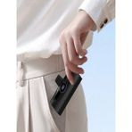 Deanb Q08 5000MAH iPhone Lightning Uyumlu 20W Ultra Hızlı Şarj Powerbank - LCD Ekranlı Mini Taşınabilir Batarya - Mat Siyah