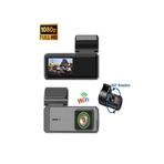 DEANB Wİ-Fİ 4K HD Ön Arka Araç İçi Kamera | 6MB | 3 Eksen G-Sensör | Döngüsel Kayıt 1.47” LCD Gece Görüşlü