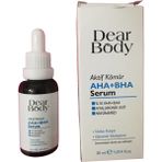 Dear Body Aktif Kömür %10 Aha + Bha Hyaluronik Asit Niasinamid Serum