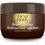 Dear Body Bronzlaştırıcı Hindistan Cevizi Yağlı Krem Vitamin E 200 ml