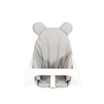 Dear Deer Love Gray Bear Mama Sandalyesi Minderi - Gri