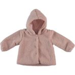 Dear Enika Monaroza Kız Bebek Peluş Pembe Bebek Mont 22-533 - 1 - 1,5 Yaş