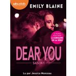 Dear you - saison 1: LIVRE AUDIO 1CD MP3