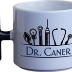 Dearens Sağlık Çalışanlarına İsimli Doktor T Kupa Beyaz