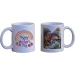 Dearenscom Anneler Günü Happy Mother's Day Fotoğraflı Kupa - Beyaz - 300 ml