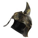 DEARMAMY ı Viking Kalkanı Şövalye Pelerini Asker ı Orta Çağ ı Ortaçağ Kostüm Şapkası Kostüm Kapakları Ortaçağ Kaskları Viking Kostüm Erkekler Roma Kostümü Plastik